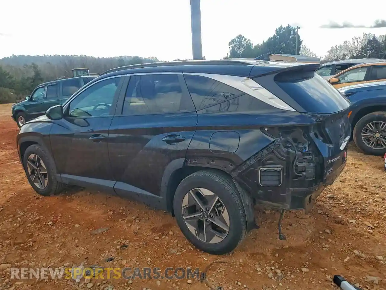 2 Photograph of a damaged car 5NMJB3DE4SH467320 HYUNDAI TUCSON 2025
