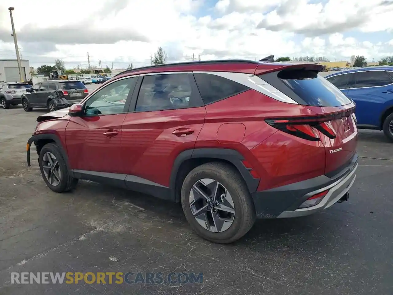 2 Photograph of a damaged car 5NMJB3DE4SH600500 HYUNDAI TUCSON 2025