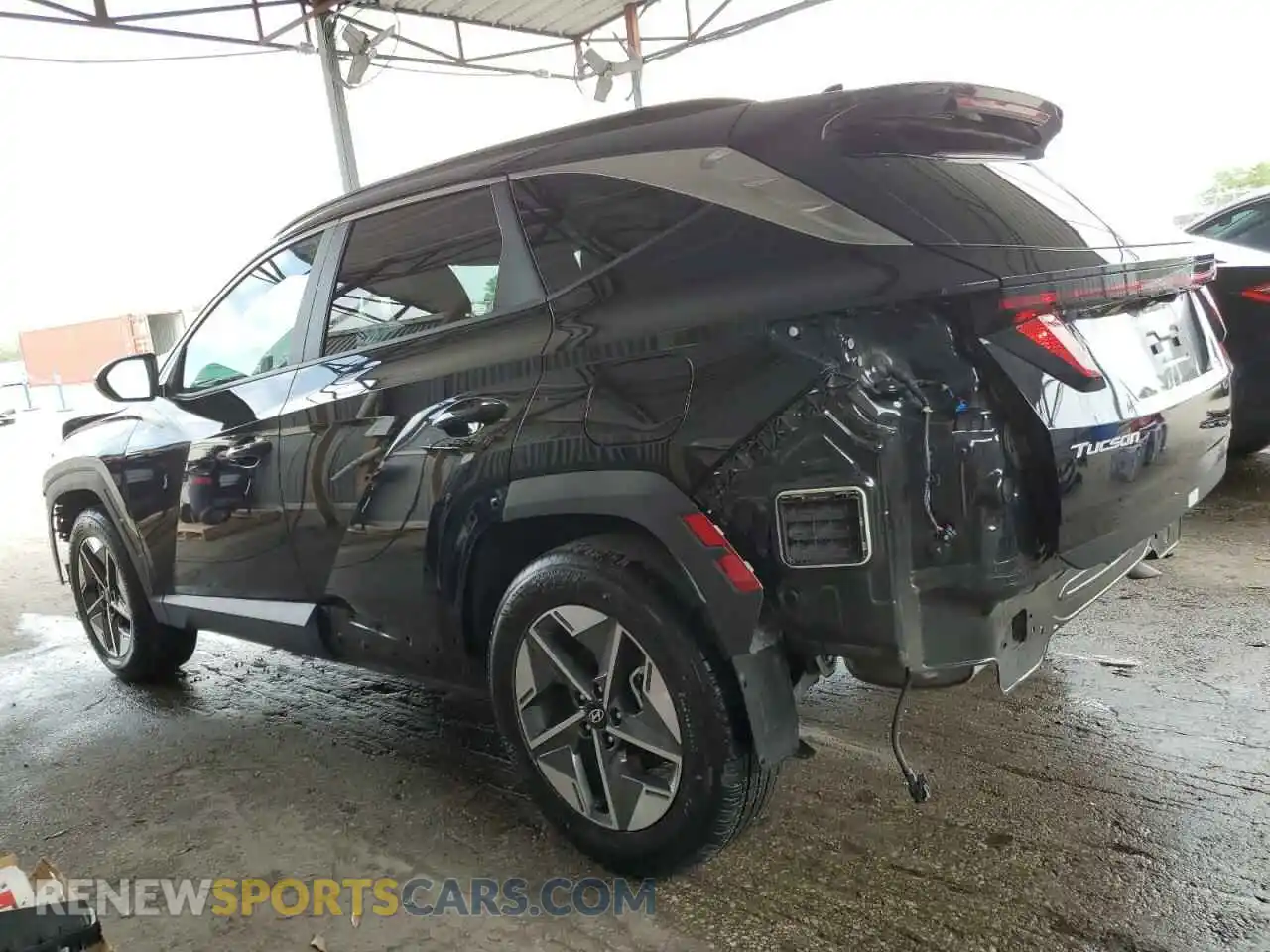 2 fotografías del automóvil dañado 5NMJB3DE6SH460644 HYUNDAI TUCSON 2025