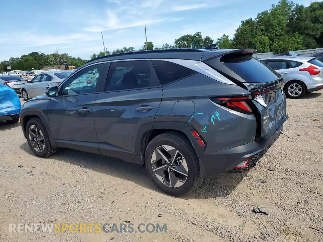 2 Photograph of a damaged car 5NMJB3DEXSH525477 HYUNDAI TUCSON 2025