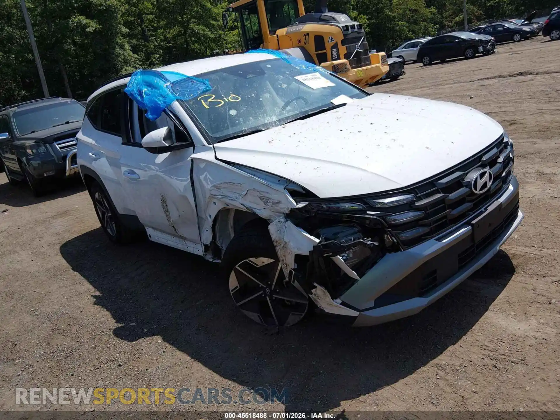 1 fotografías del automóvil dañado 5NMJBCDE3SH584113 HYUNDAI TUCSON 2025