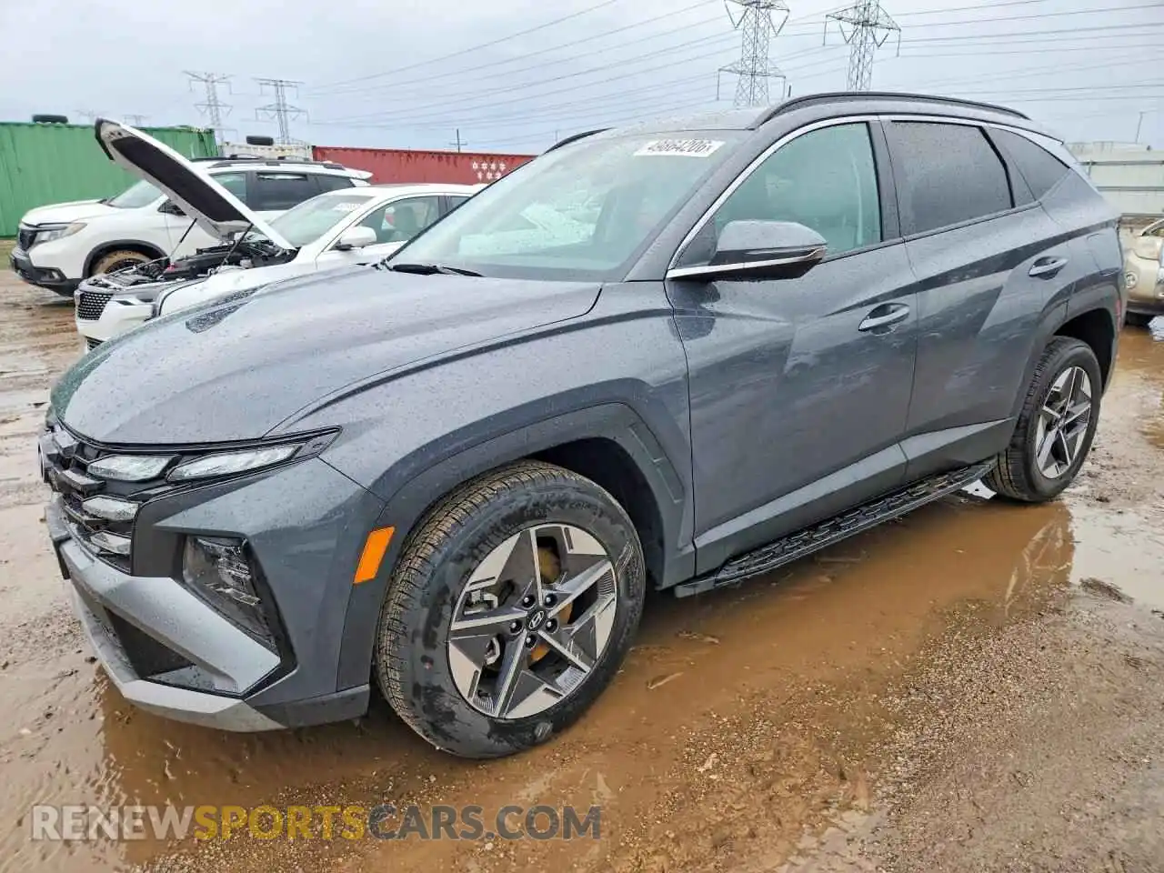 1 Фотография поврежденного автомобиля 5NMJCCDE3SH584268 HYUNDAI TUCSON 2025
