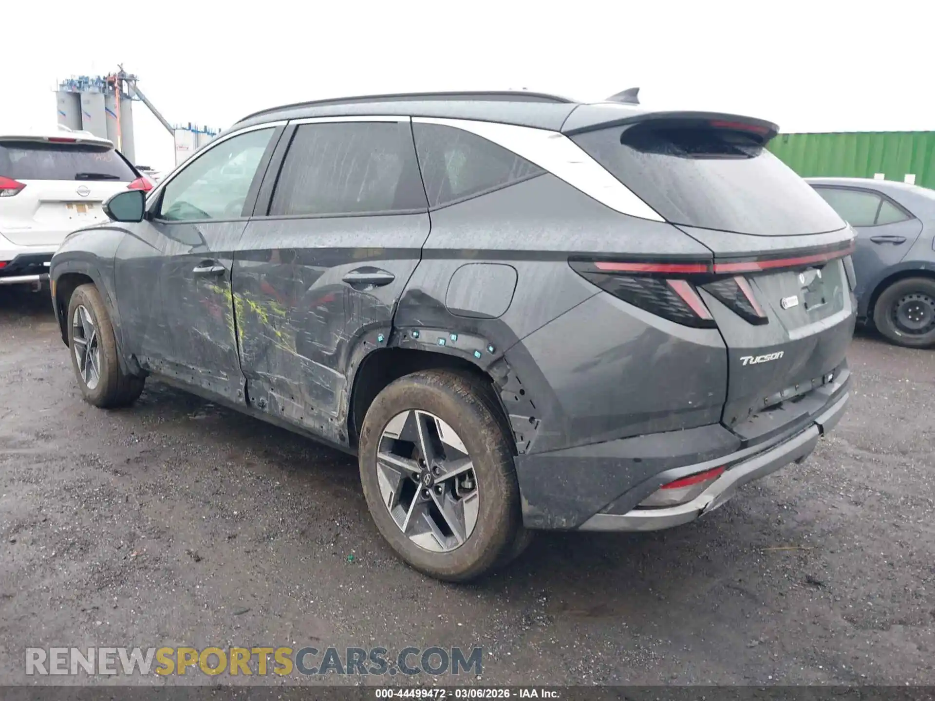 3 Фотография поврежденного автомобиля 5NMJCCDEXSH500057 HYUNDAI TUCSON 2025