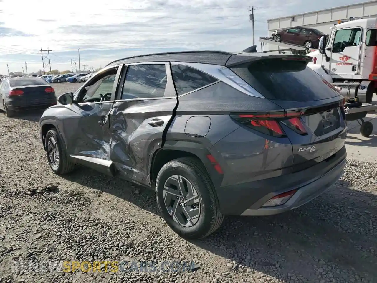 2 Photograph of a damaged car KM8JBDD19SU322409 HYUNDAI TUCSON 2025