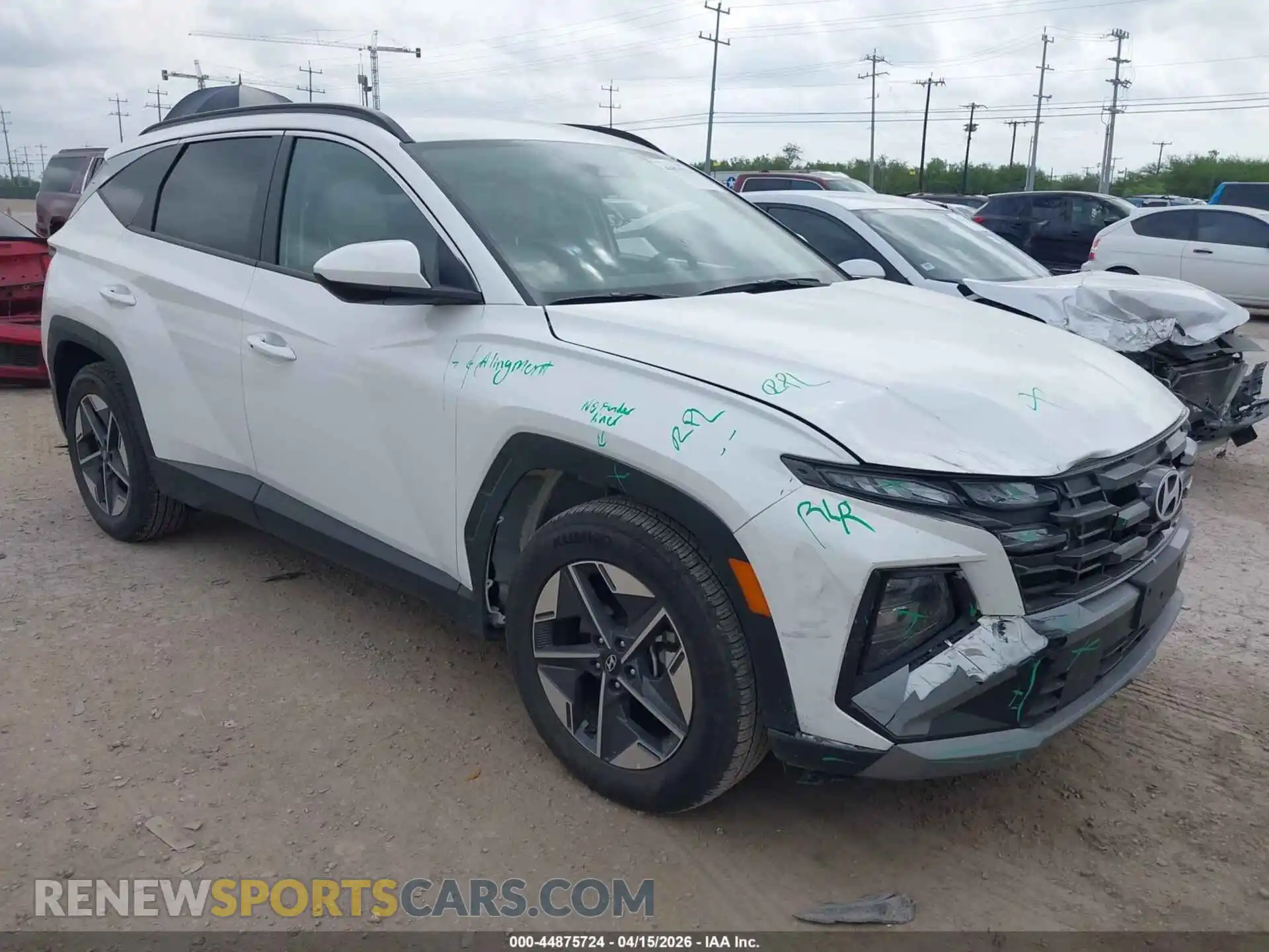 1 Photograph of a damaged car 5NMJB3DEXTH624155 HYUNDAI TUCSON 2026
