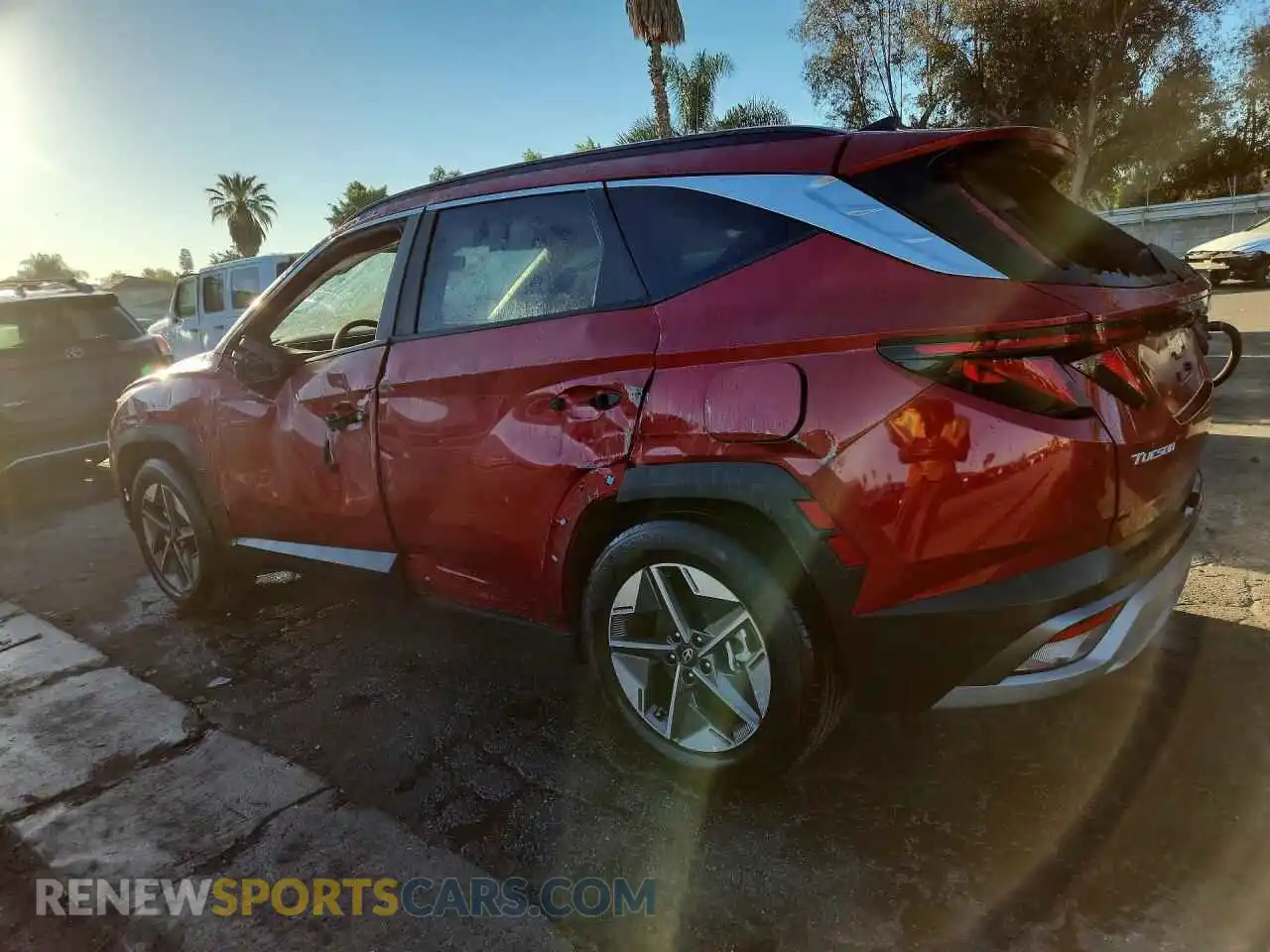 2 Photograph of a damaged car 5NMJBCDEXTH633339 HYUNDAI TUCSON 2026