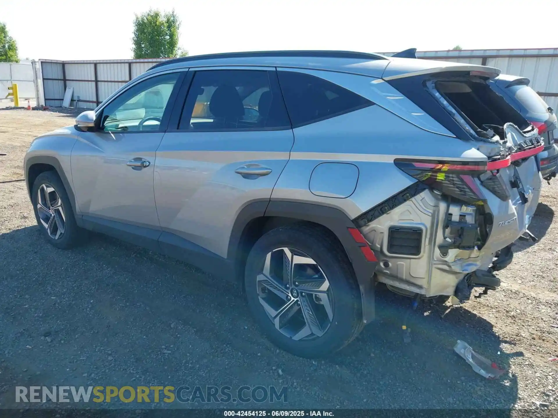 3 Photograph of a damaged car KM8JECA15NU031190 HYUNDAI TUCSON HYBRID 2022