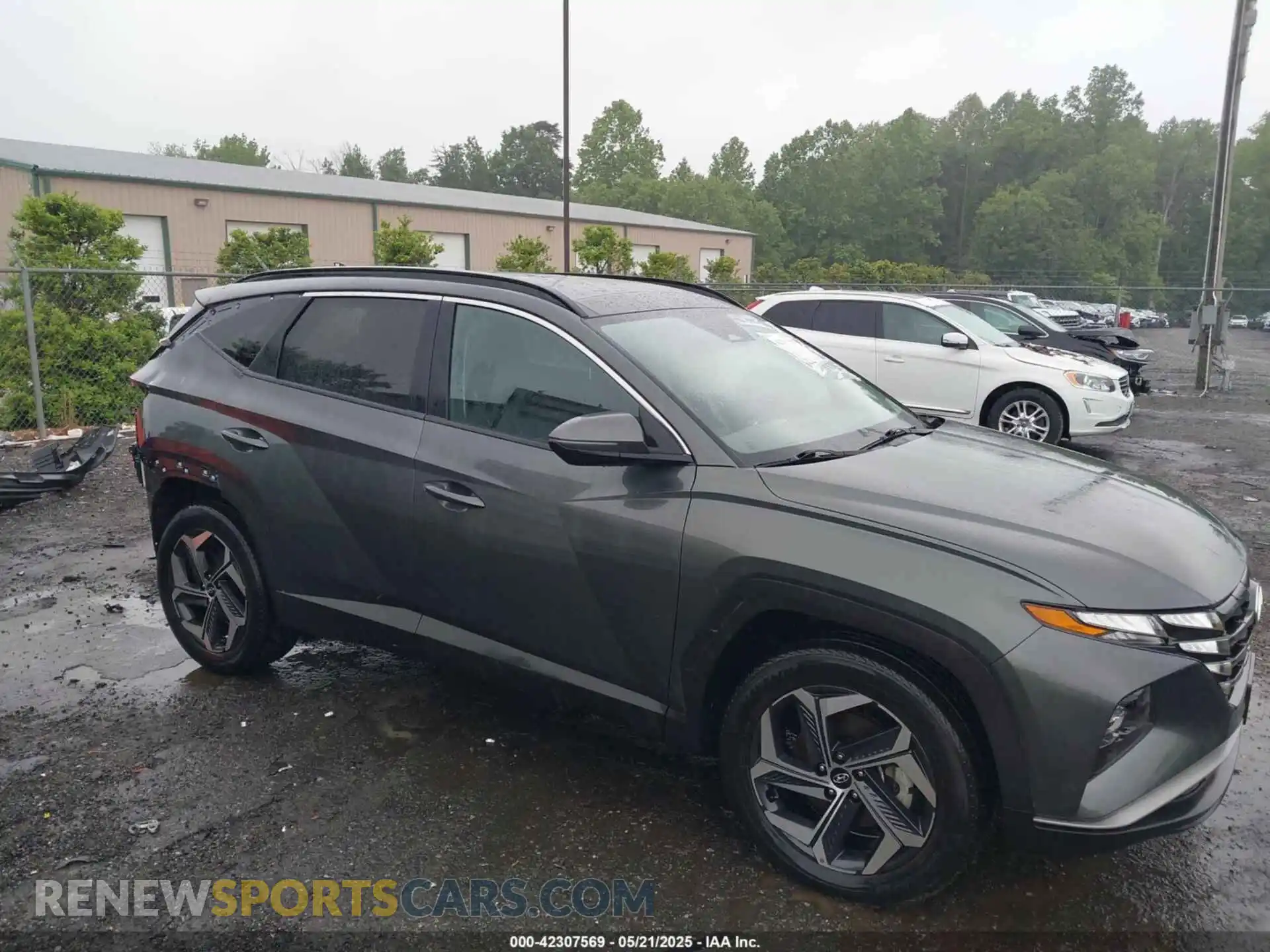 1 Photograph of a damaged car KM8JFCA18NU065279 HYUNDAI TUCSON HYBRID 2022