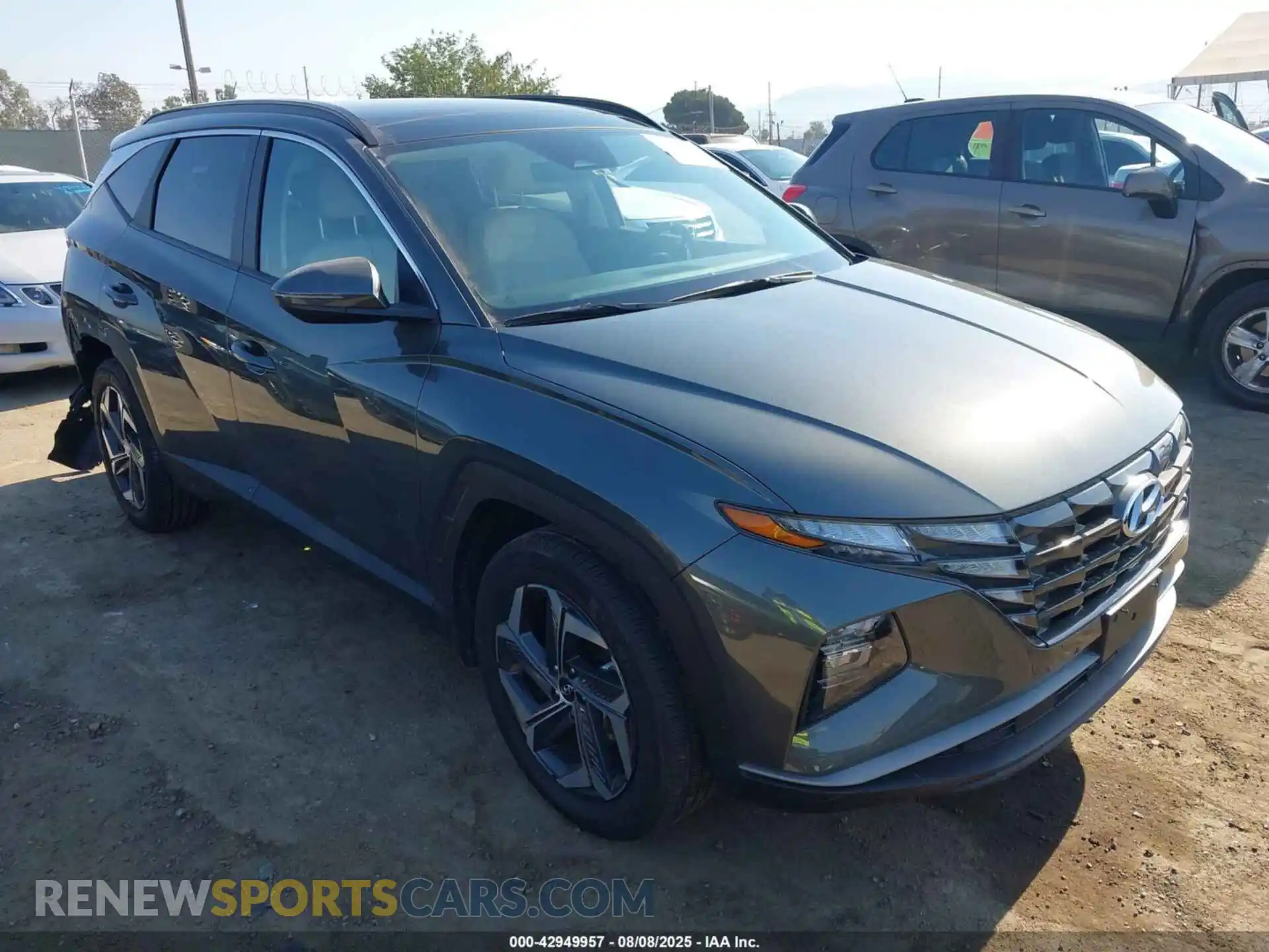 1 Photograph of a damaged car KM8JFCA10PU104241 HYUNDAI TUCSON HYBRID 2023