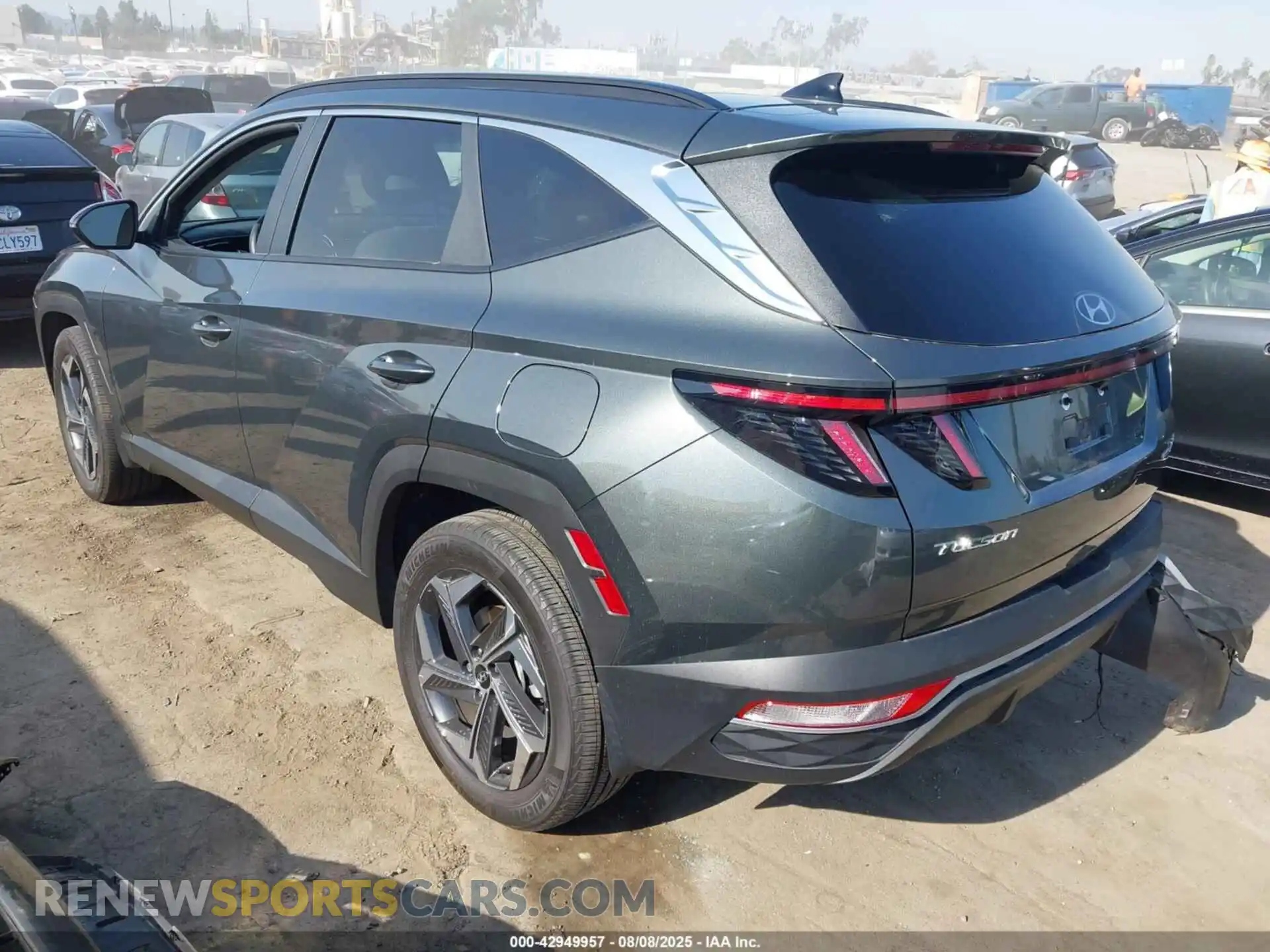 3 Photograph of a damaged car KM8JFCA10PU104241 HYUNDAI TUCSON HYBRID 2023