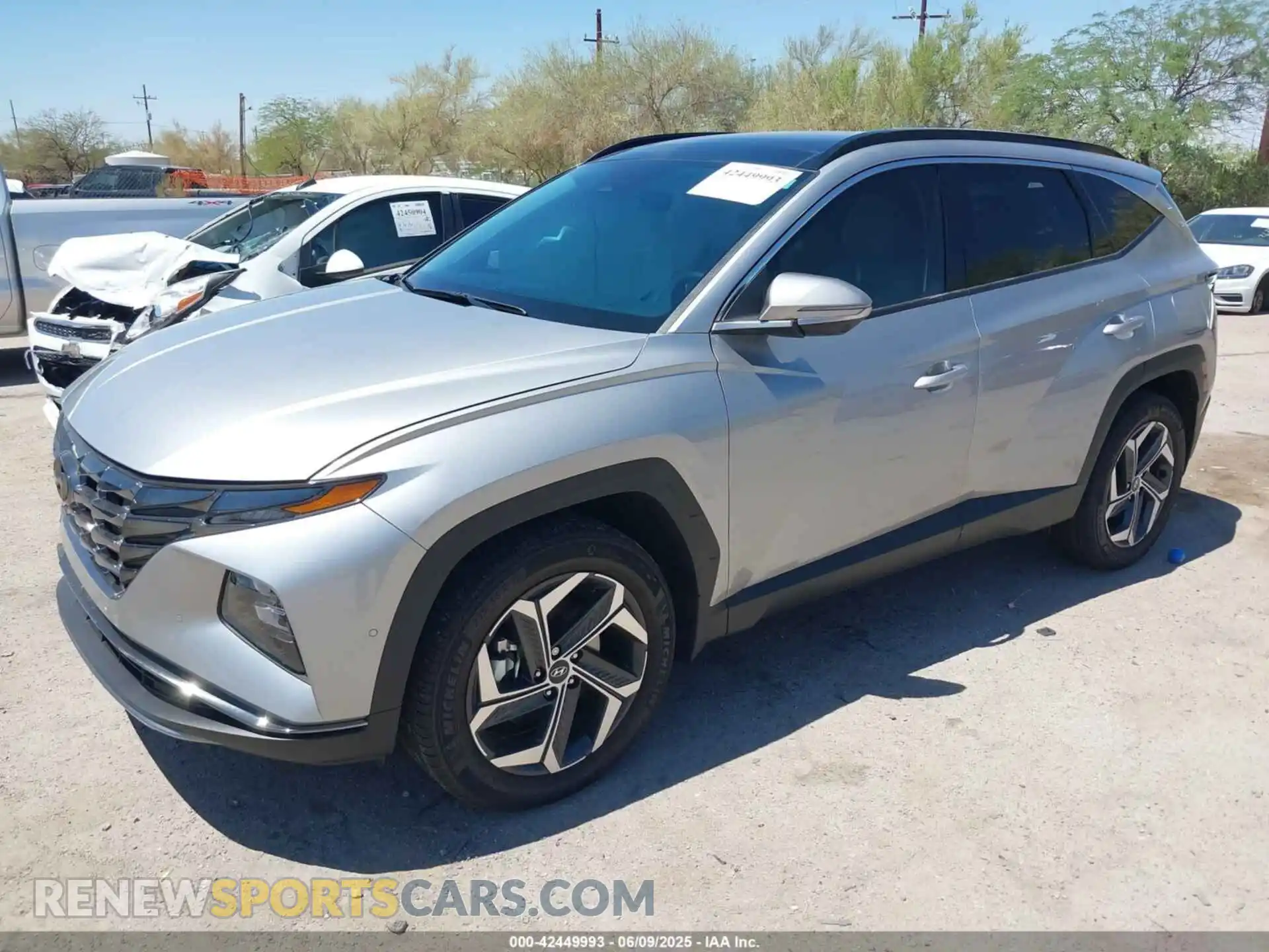 2 Photograph of a damaged car KM8JECD15RU215501 HYUNDAI TUCSON HYBRID 2024