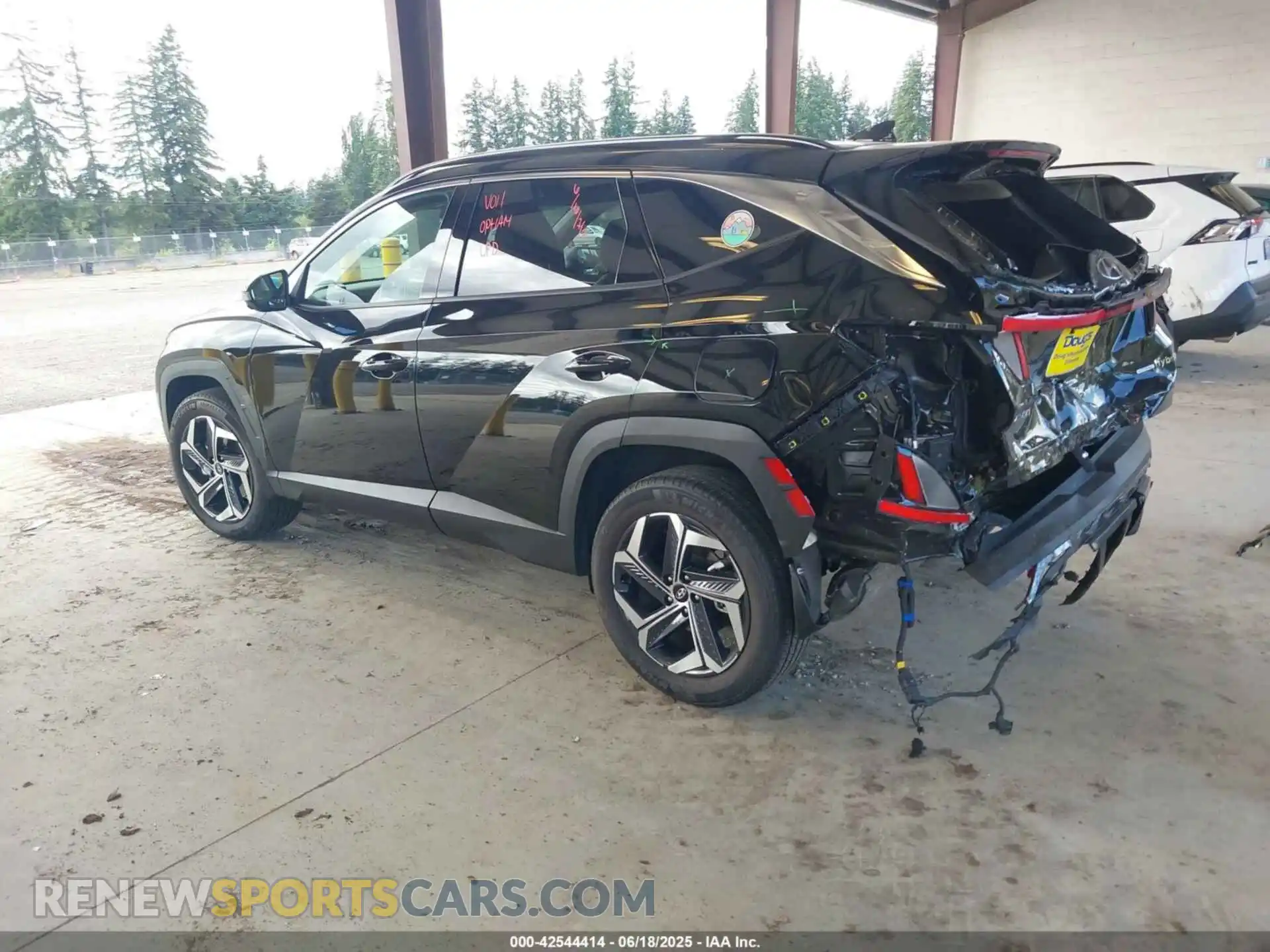 3 Photograph of a damaged car KM8JECD16RU193315 HYUNDAI TUCSON HYBRID 2024