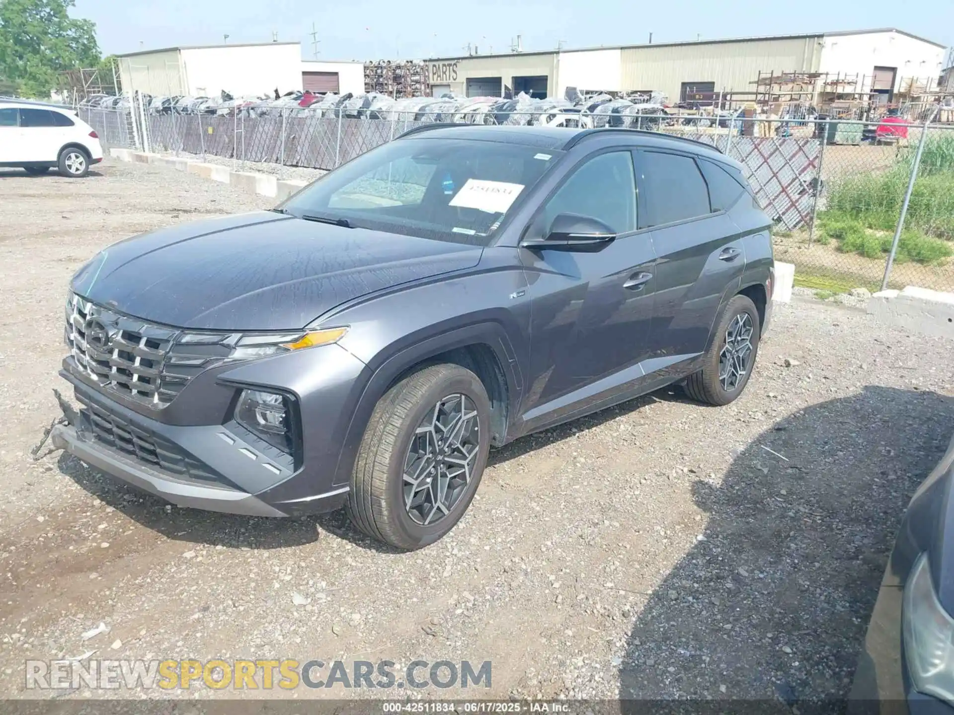 2 Photograph of a damaged car KM8JFCD19RU156109 HYUNDAI TUCSON HYBRID 2024