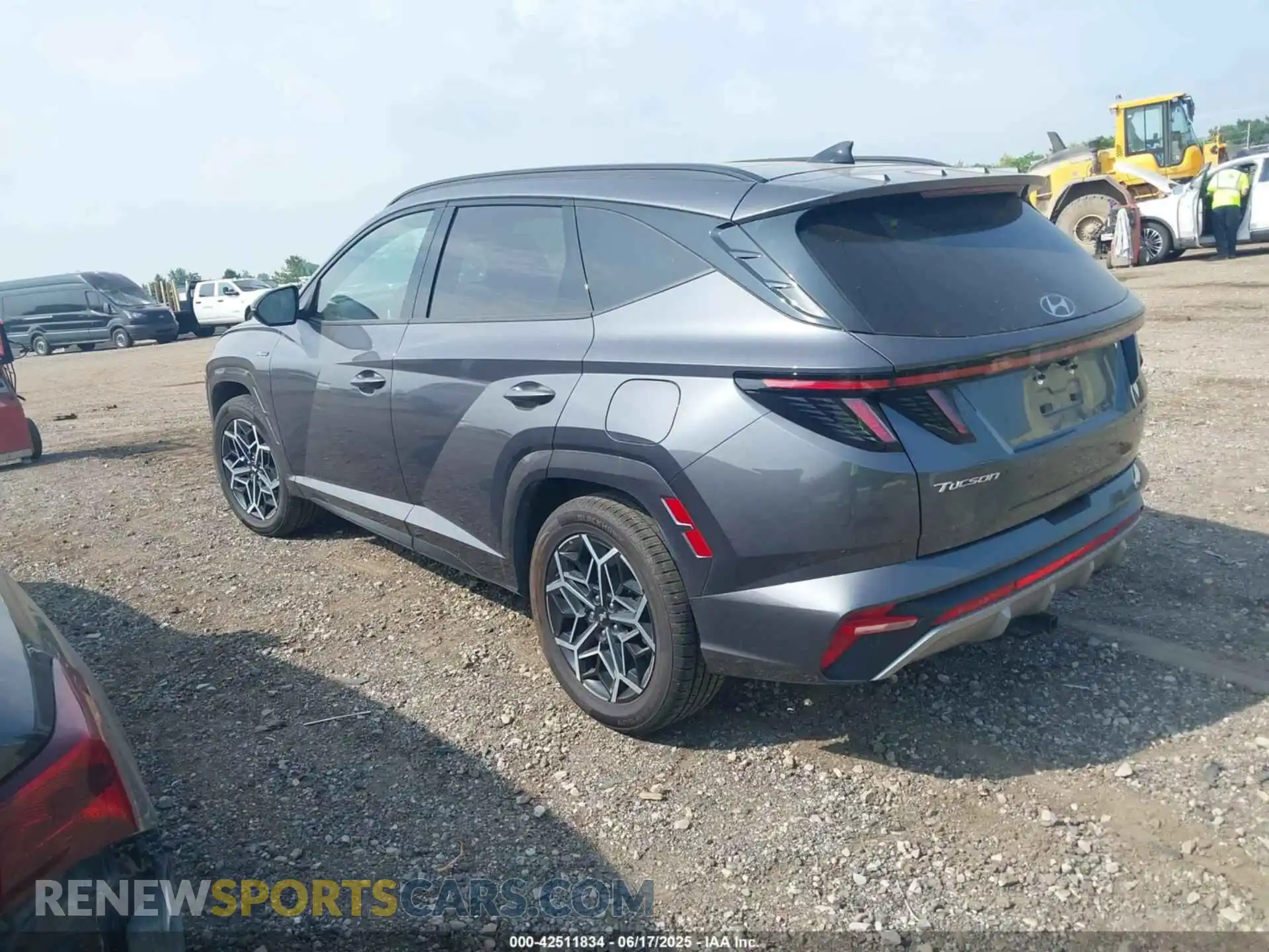 3 Photograph of a damaged car KM8JFCD19RU156109 HYUNDAI TUCSON HYBRID 2024