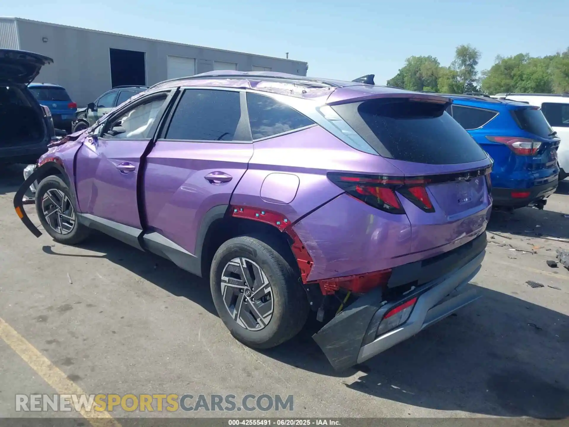 3 Photograph of a damaged car KM8JBDD16SU273699 HYUNDAI TUCSON HYBRID 2025