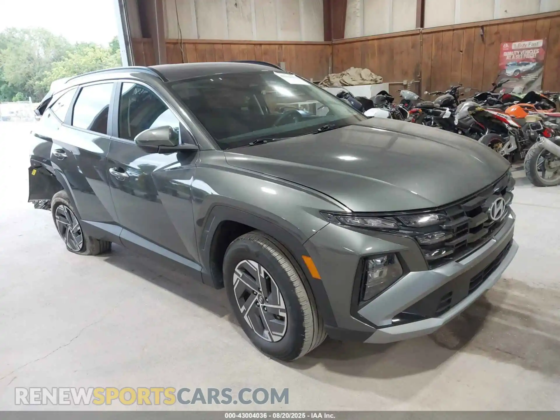 1 Photograph of a damaged car KM8JBDD18SU289659 HYUNDAI TUCSON HYBRID 2025