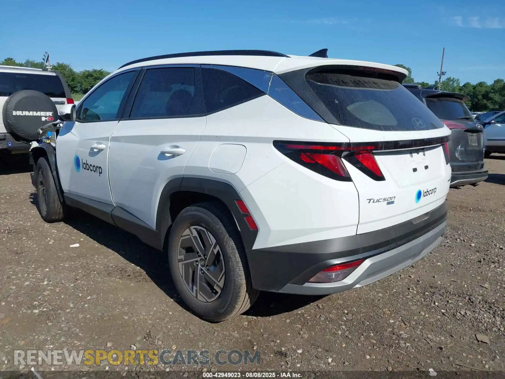 3 Photograph of a damaged car KM8JBDD18SU325835 HYUNDAI TUCSON HYBRID 2025