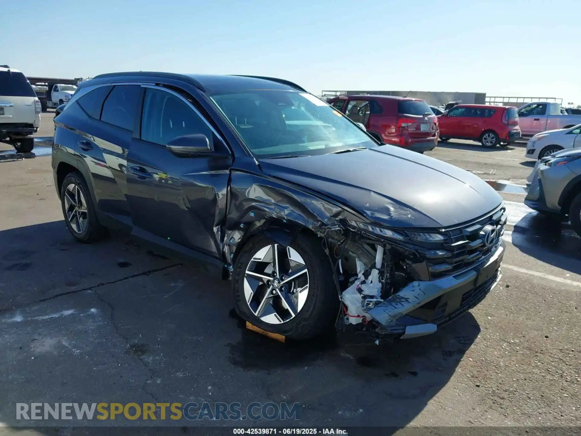 1 Photograph of a damaged car KM8JCDD15SU299787 HYUNDAI TUCSON HYBRID 2025