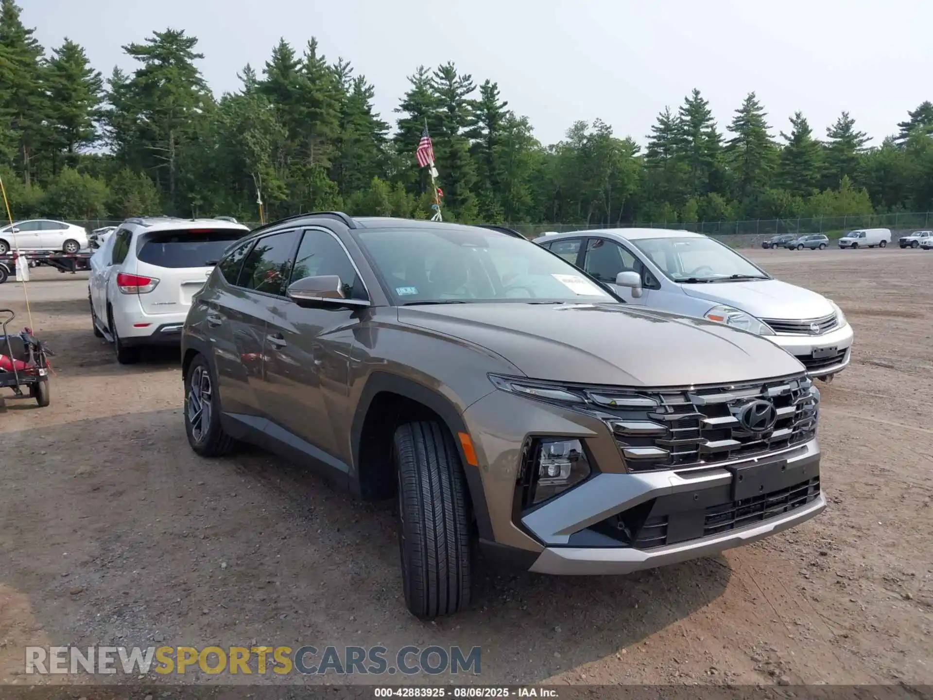 1 Photograph of a damaged car KM8JEDD17SU288607 HYUNDAI TUCSON HYBRID 2025
