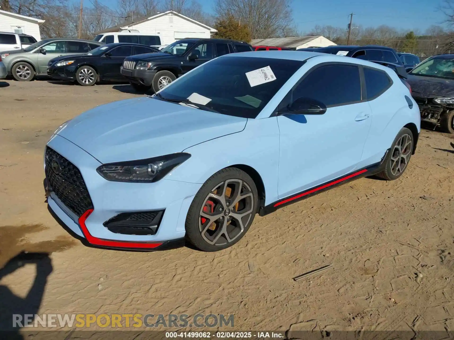 2 Photograph of a damaged car KMHT36AH3KU002005 HYUNDAI VELOSTER 2019