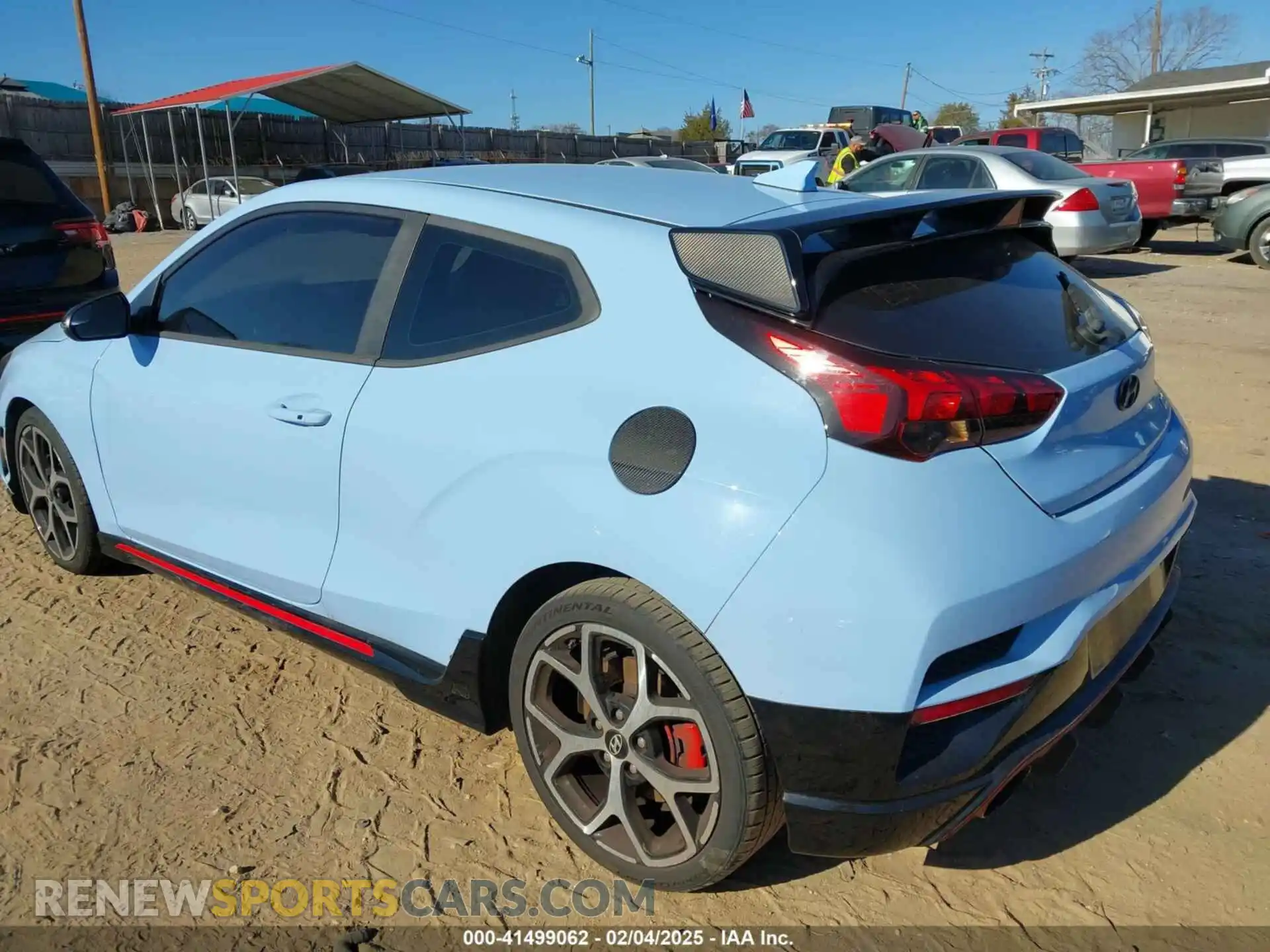 3 Photograph of a damaged car KMHT36AH3KU002005 HYUNDAI VELOSTER 2019