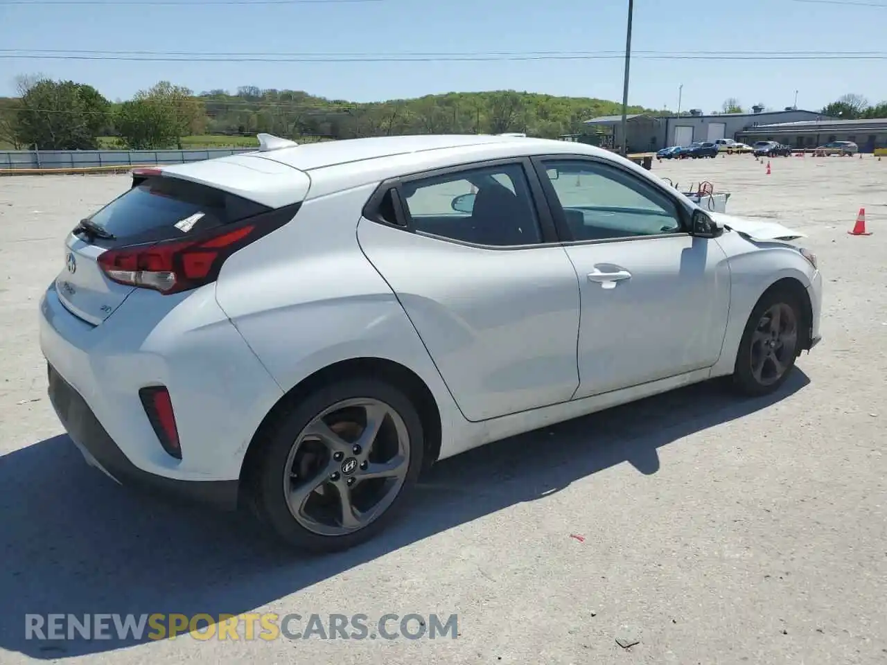 3 Photograph of a damaged car KMHTG6AF4KU013856 HYUNDAI VELOSTER 2019