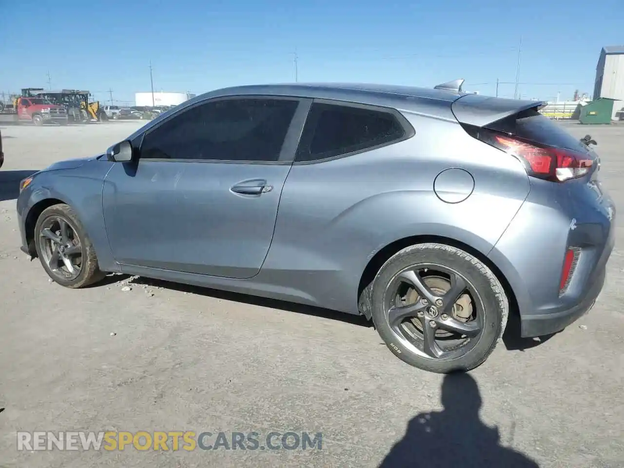 2 Photograph of a damaged car KMHTG6AF7KU018257 HYUNDAI VELOSTER 2019