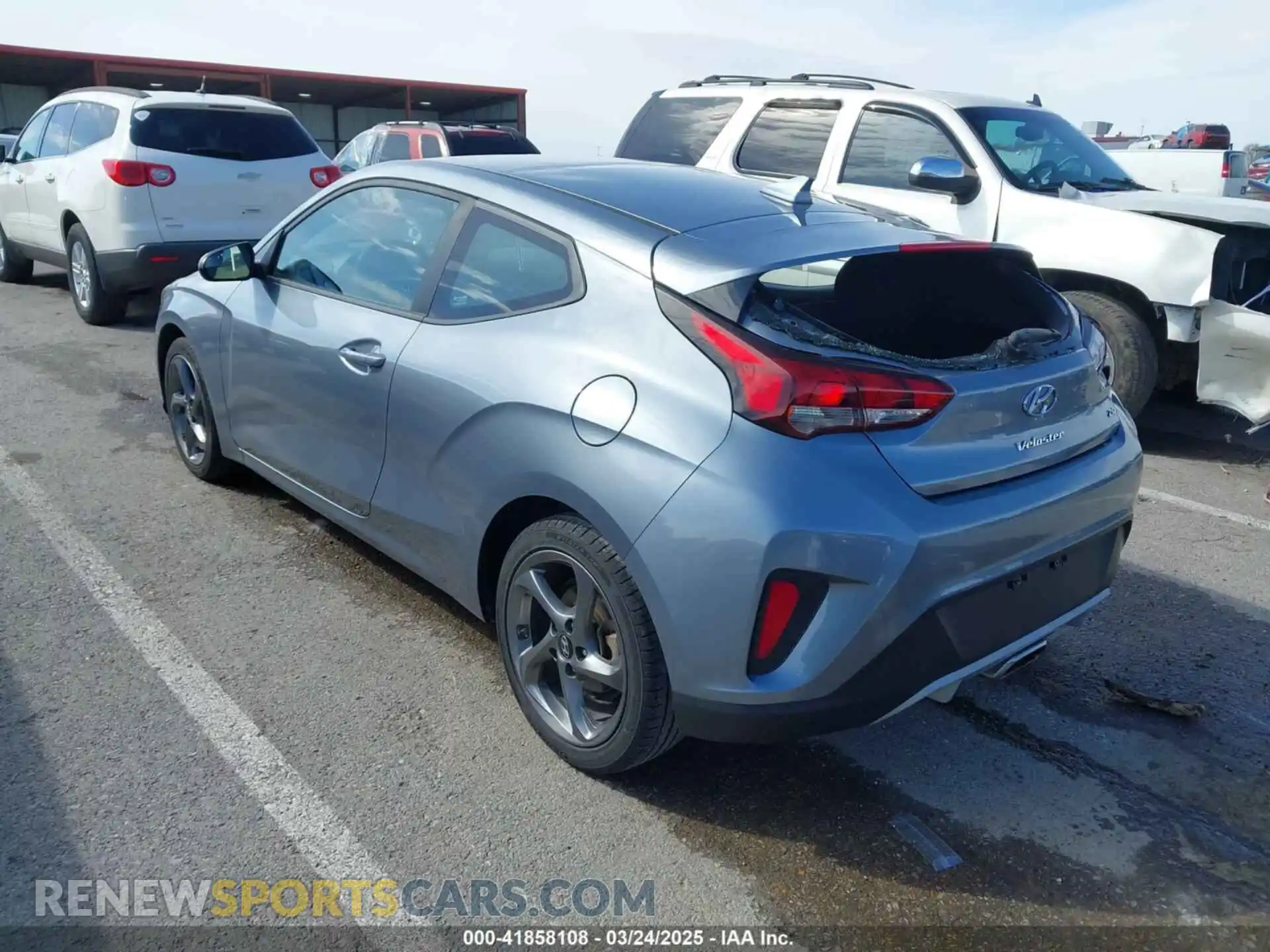 3 Photograph of a damaged car KMHTG6AF8KU010975 HYUNDAI VELOSTER 2019