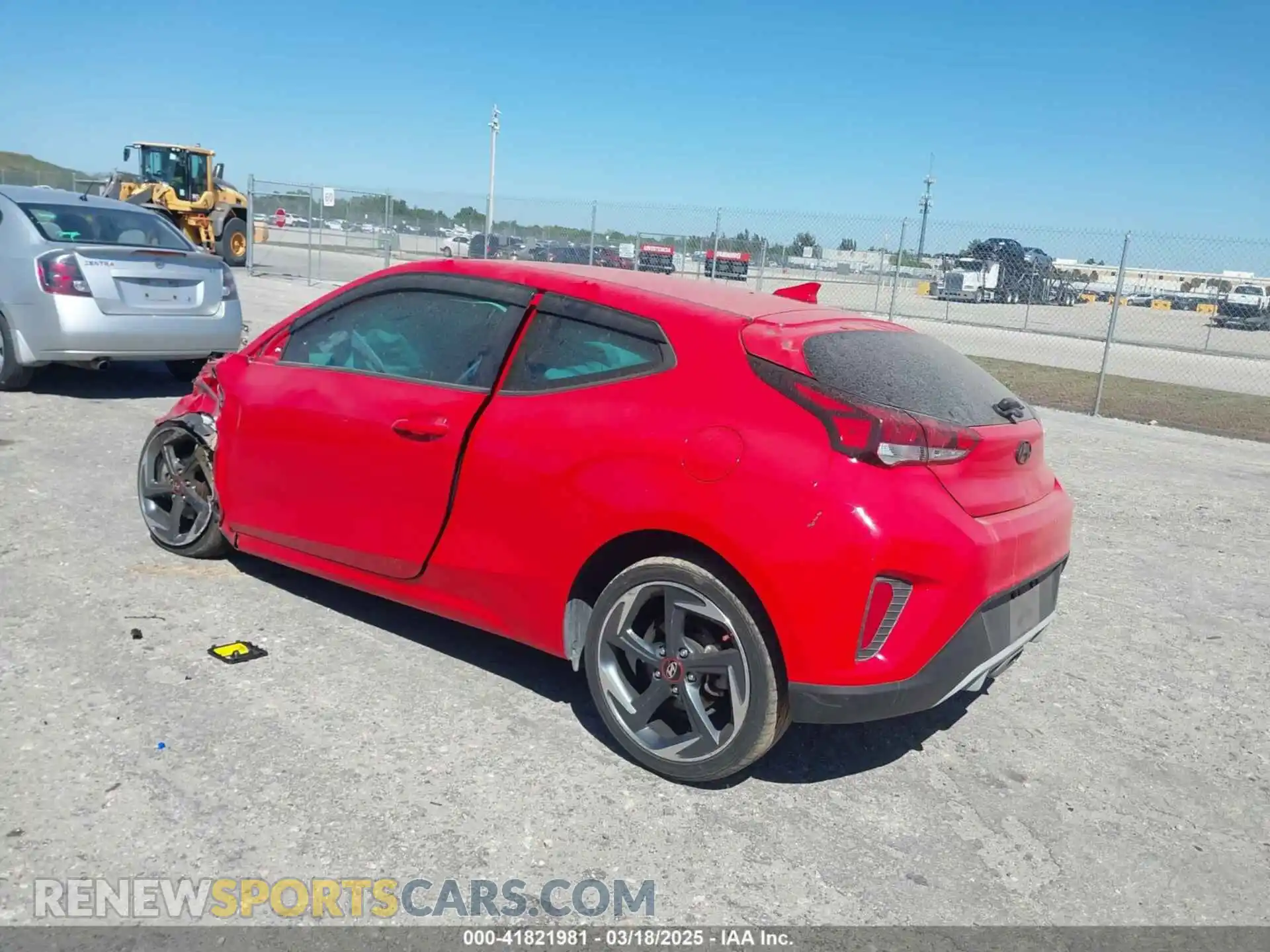 3 Photograph of a damaged car KMHTG6AF9KU003775 HYUNDAI VELOSTER 2019