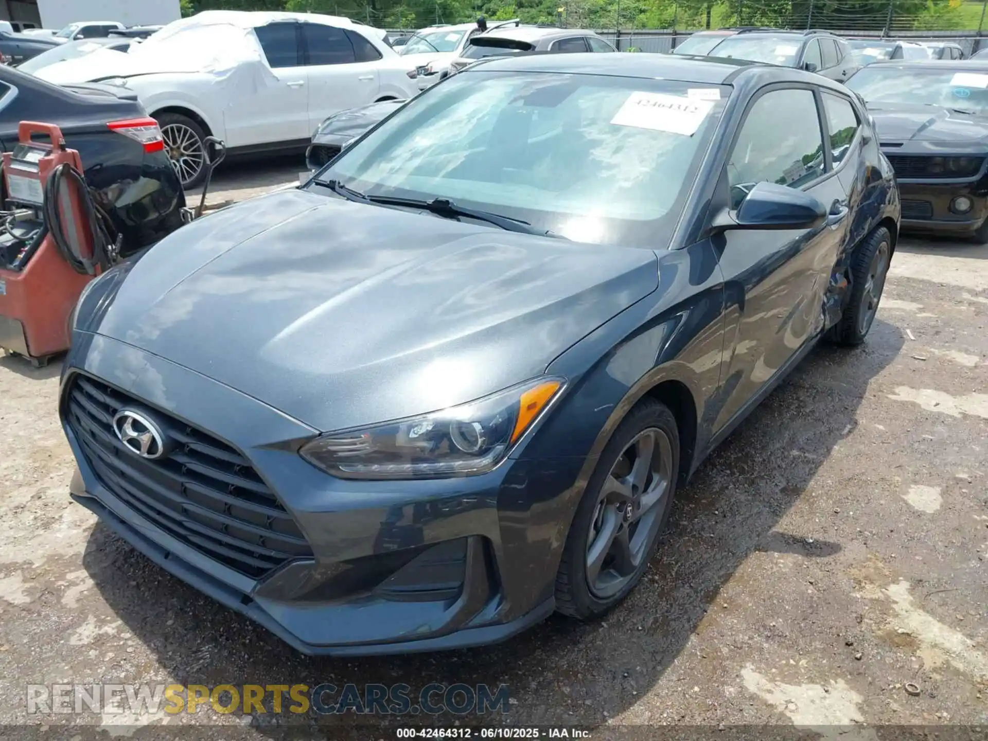 2 Photograph of a damaged car KMHTG6AF9KU020012 HYUNDAI VELOSTER 2019