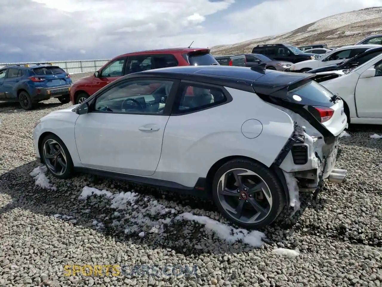 2 Фотография поврежденного автомобиля KMHTH6AB0KU015856 HYUNDAI VELOSTER 2019