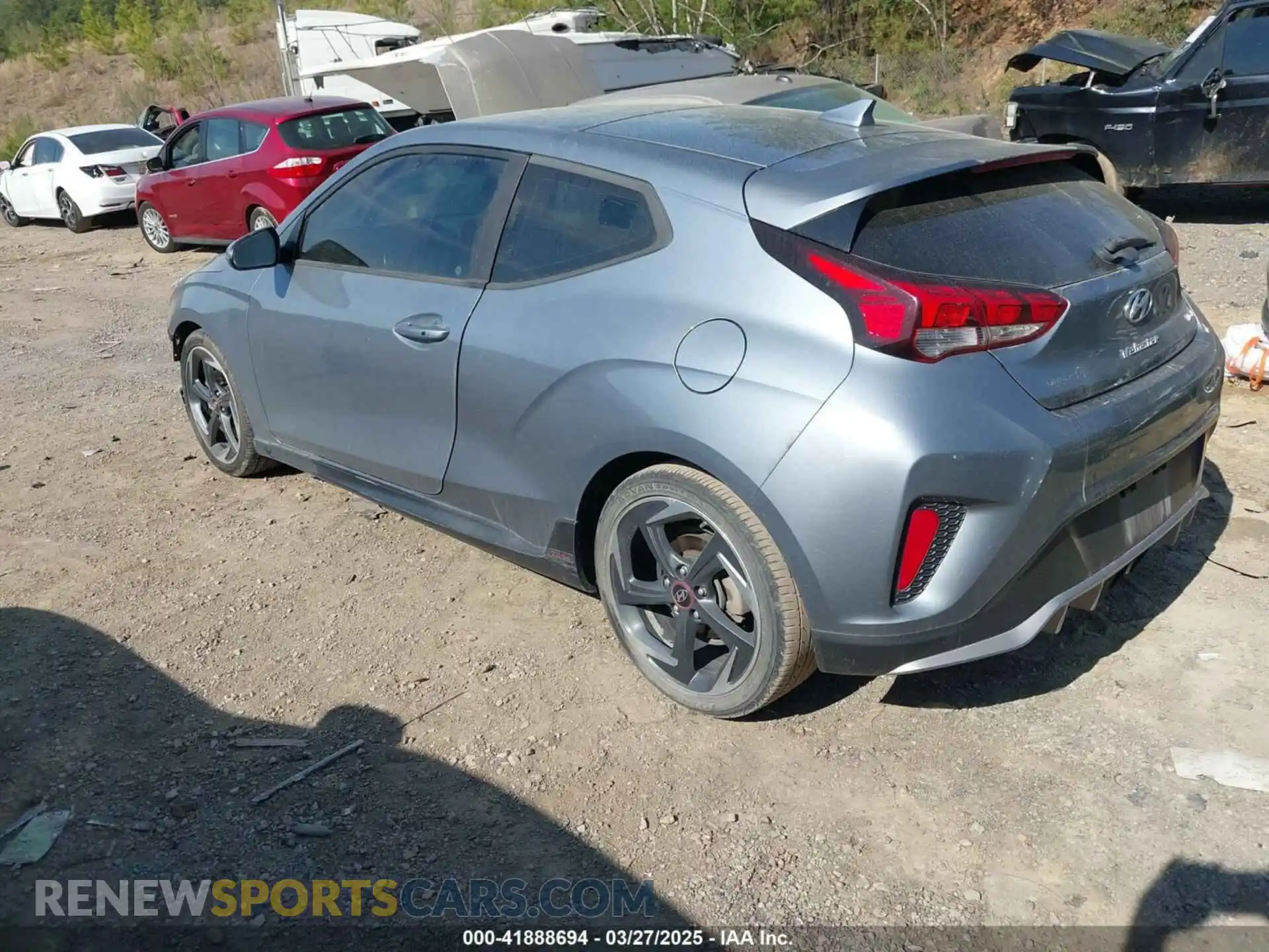 3 Photograph of a damaged car KMHTH6AB3KU005905 HYUNDAI VELOSTER 2019