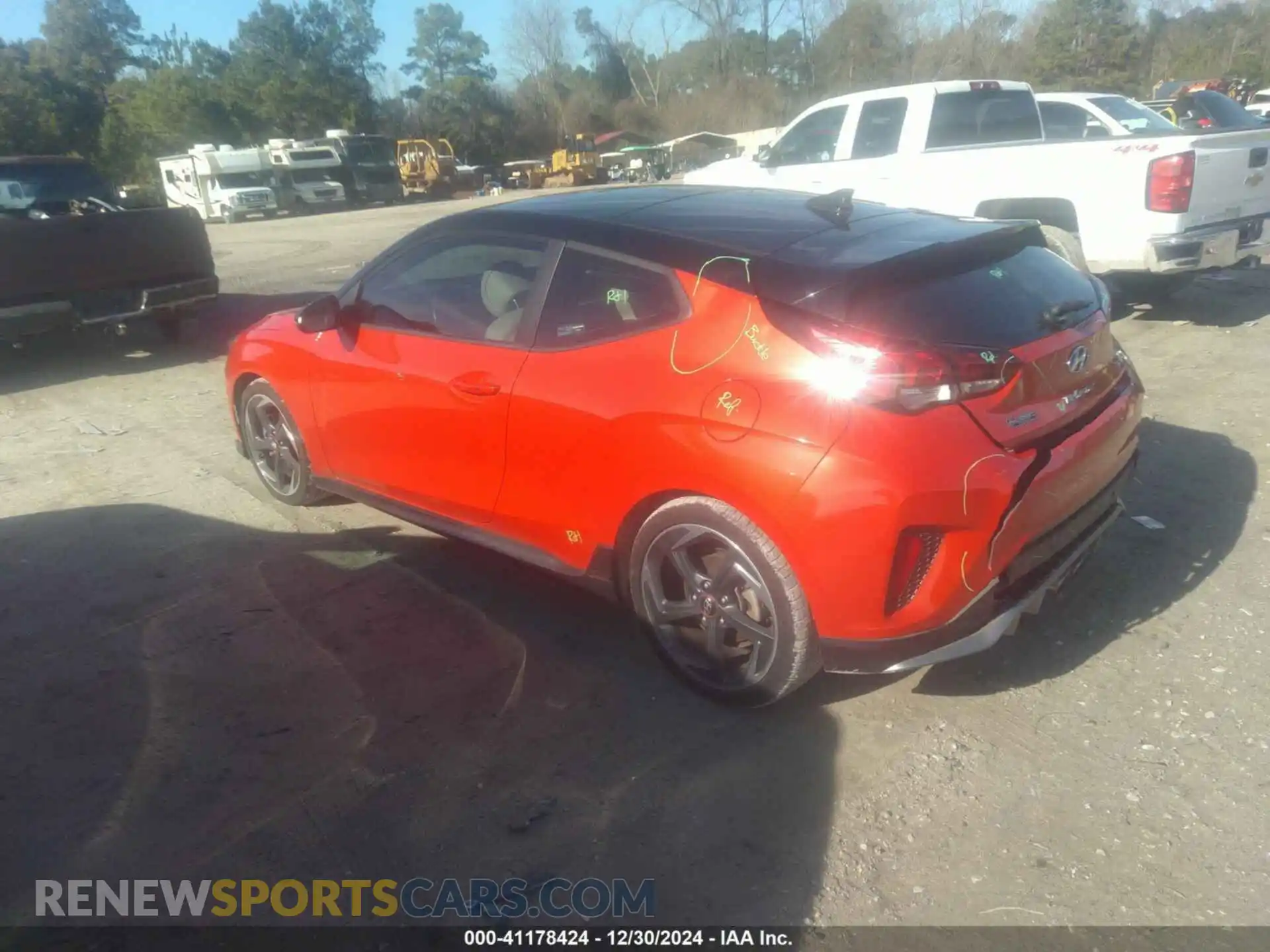 3 Photograph of a damaged car KMHTH6AB3KU006603 HYUNDAI VELOSTER 2019