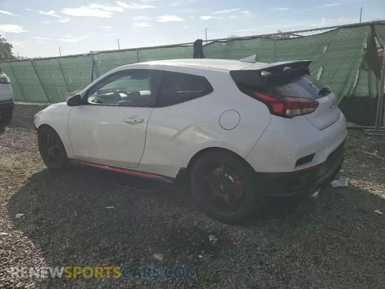 2 Photograph of a damaged car KMHT36AH2LU004930 HYUNDAI VELOSTER 2020