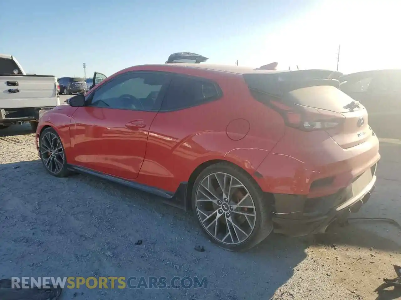 2 Photograph of a damaged car KMHT36AH5LU005411 HYUNDAI VELOSTER 2020