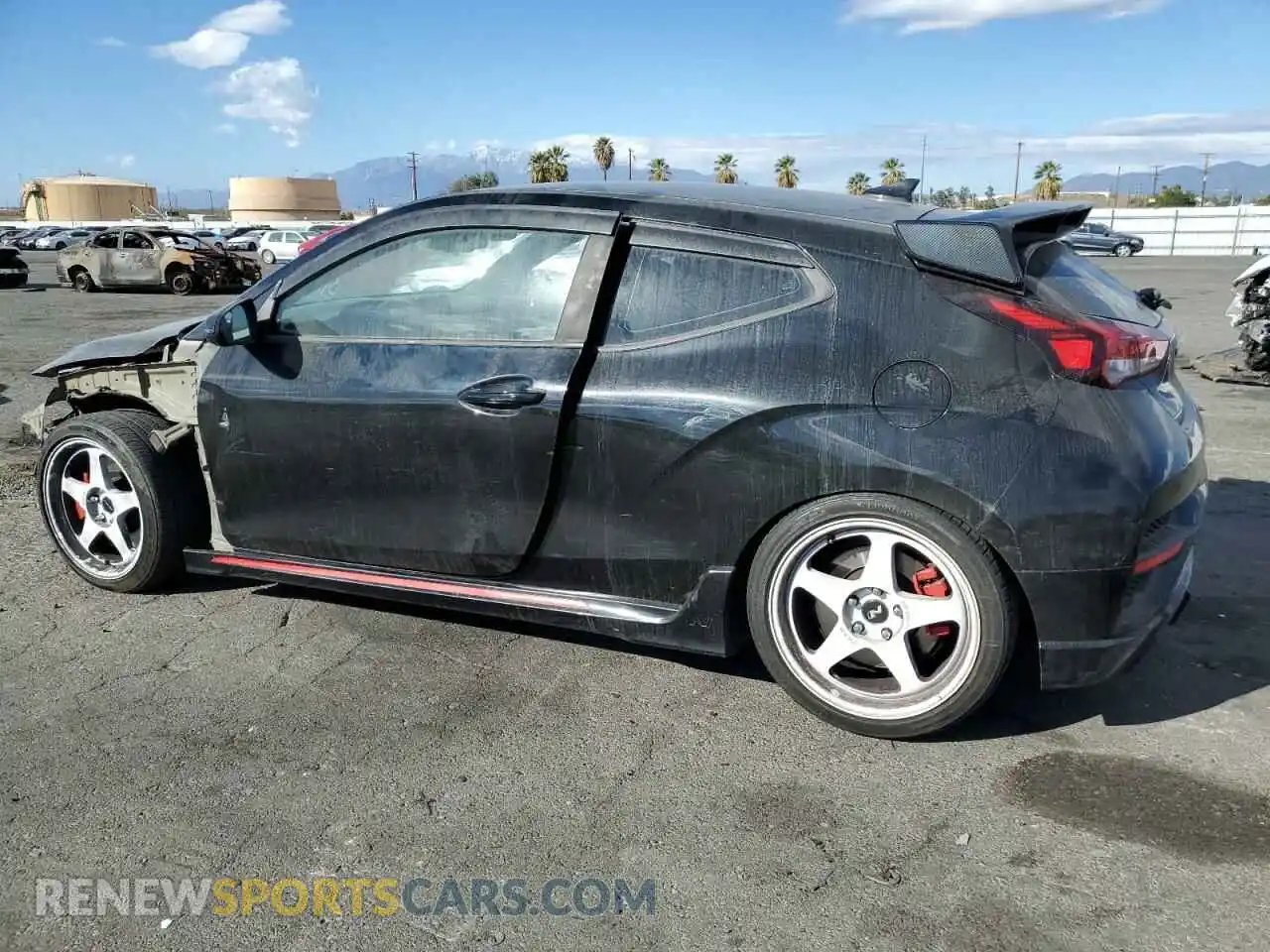2 Photograph of a damaged car KMHT36AH6LU005983 HYUNDAI VELOSTER 2020