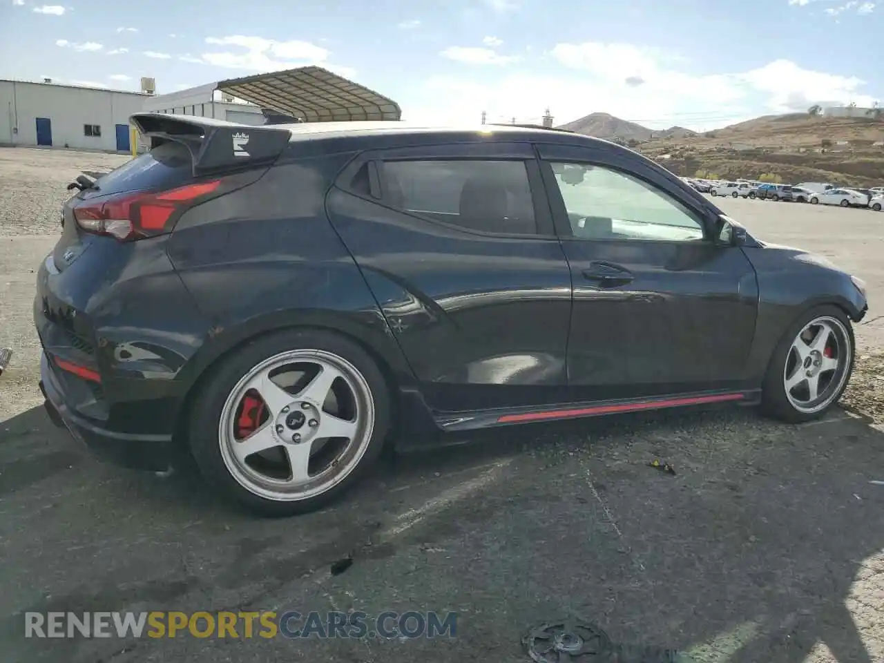 3 Photograph of a damaged car KMHT36AH6LU005983 HYUNDAI VELOSTER 2020