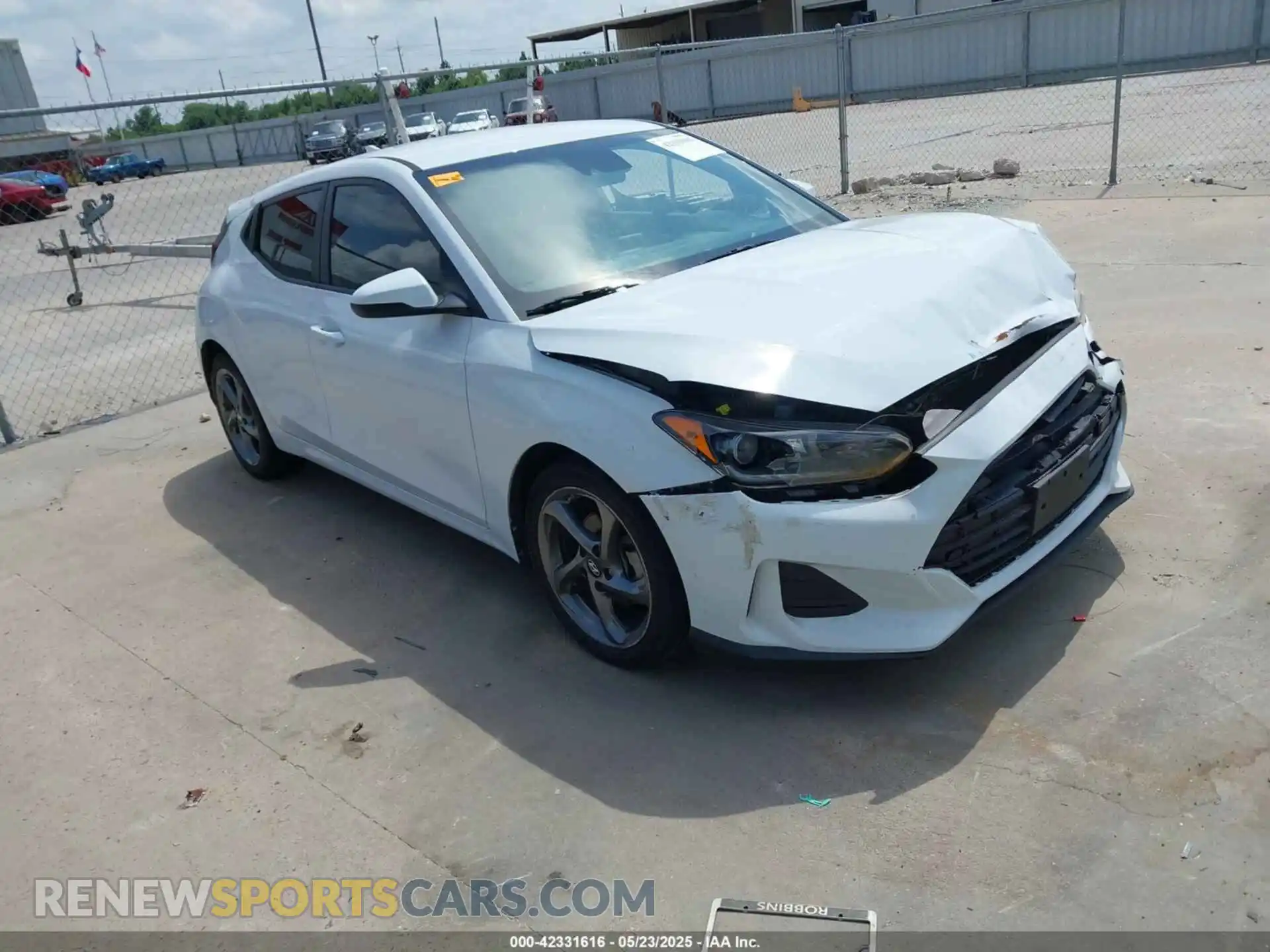 1 fotografías del automóvil dañado KMHTG6AF0LU029621 HYUNDAI VELOSTER 2020