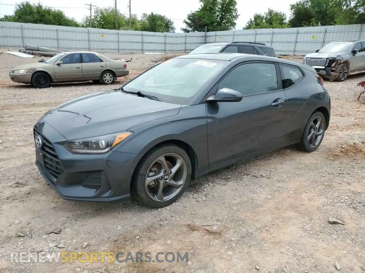 1 fotografías del automóvil dañado KMHTG6AF3LU028687 HYUNDAI VELOSTER 2020