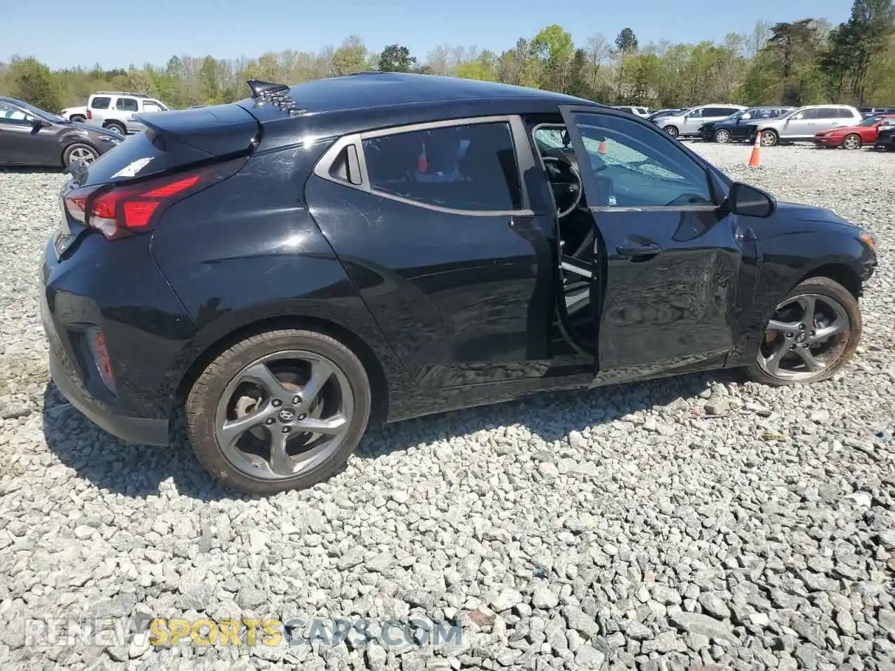 3 Photograph of a damaged car KMHTG6AF7LU022388 HYUNDAI VELOSTER 2020