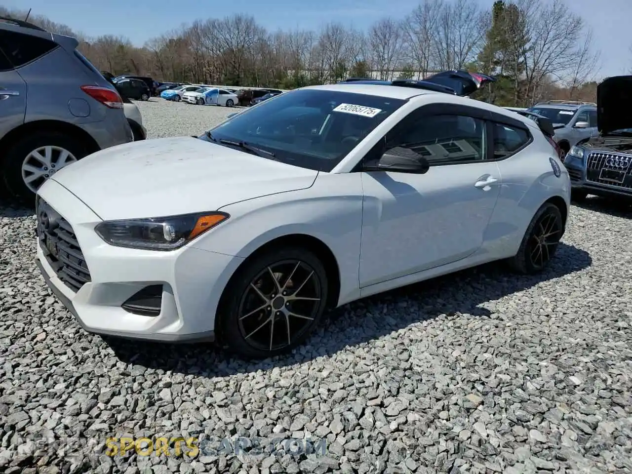 1 fotografías del automóvil dañado KMHTG6AF7LU027994 HYUNDAI VELOSTER 2020