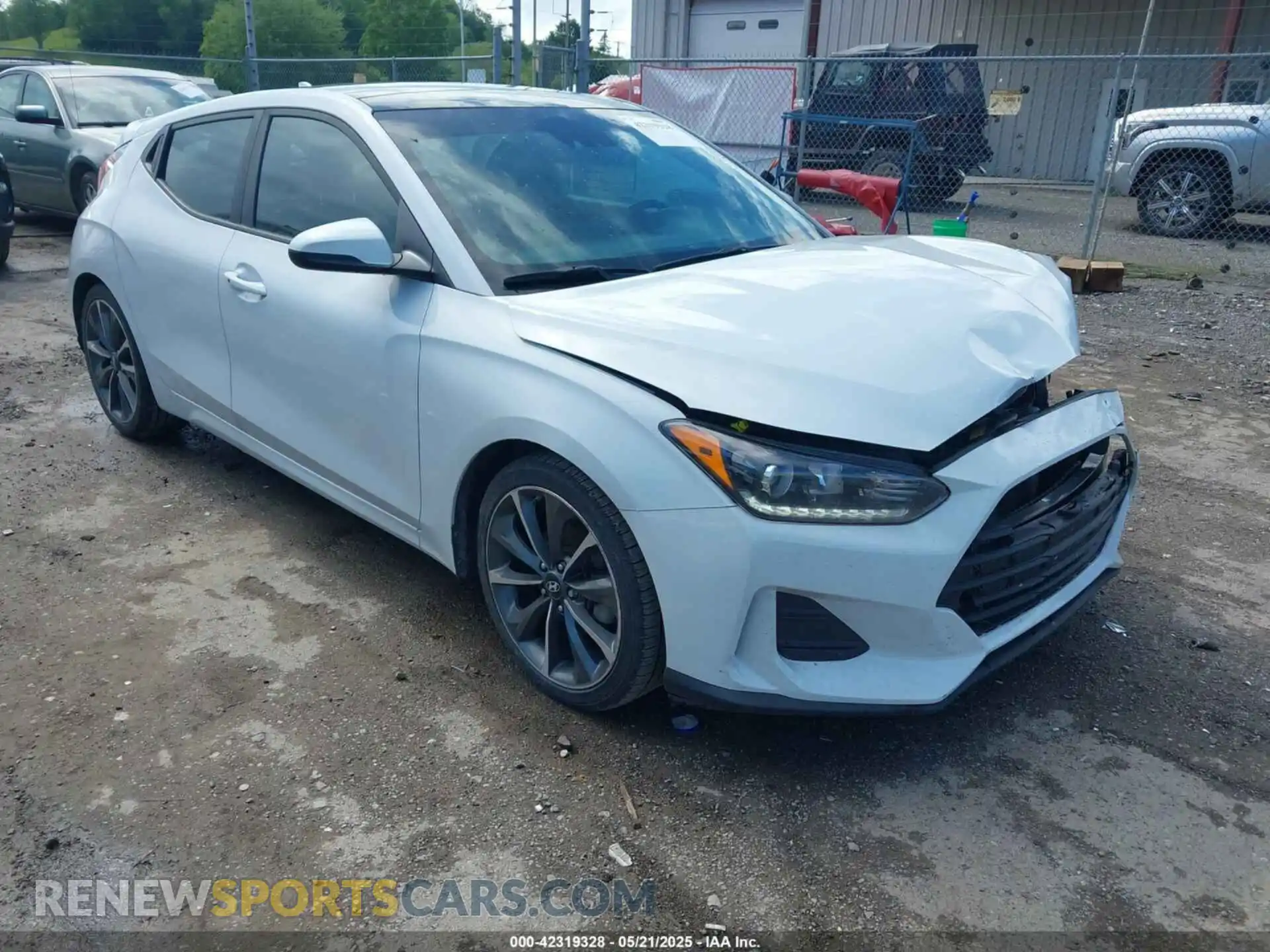 1 Фотография поврежденного автомобиля KMHTG6AF8LU028992 HYUNDAI VELOSTER 2020