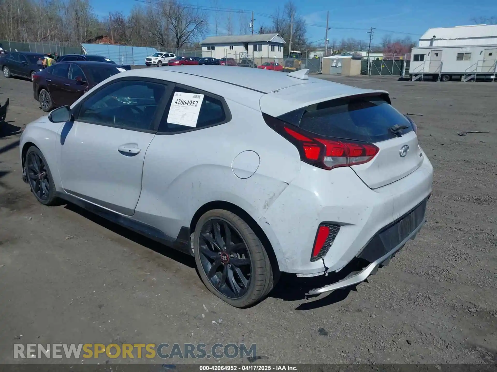 3 Photograph of a damaged car KMHTH6AB1LU027676 HYUNDAI VELOSTER 2020