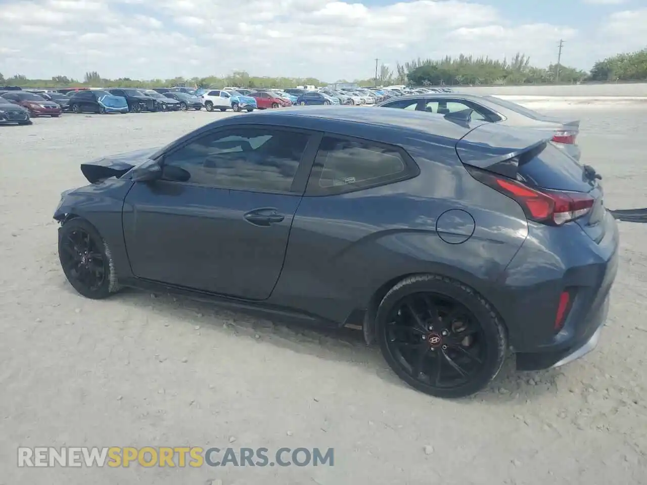 2 Photograph of a damaged car KMHTH6AB1LU031064 HYUNDAI VELOSTER 2020