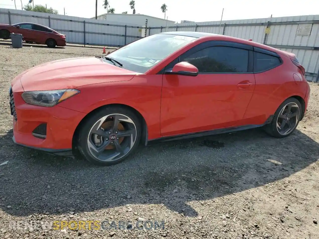 1 Photograph of a damaged car KMHTH6AB3LU027646 HYUNDAI VELOSTER 2020