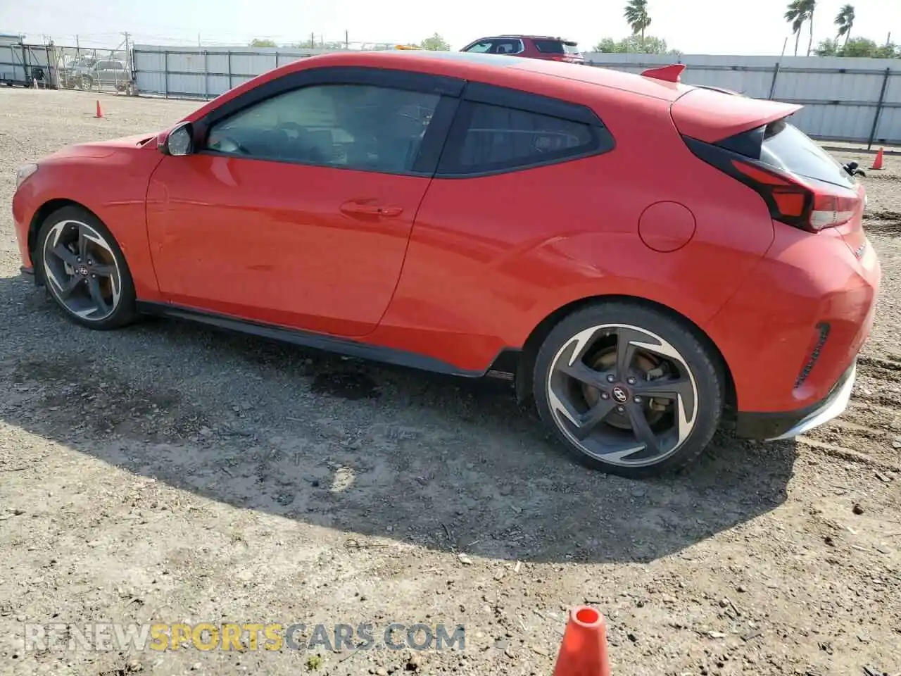2 Photograph of a damaged car KMHTH6AB3LU027646 HYUNDAI VELOSTER 2020