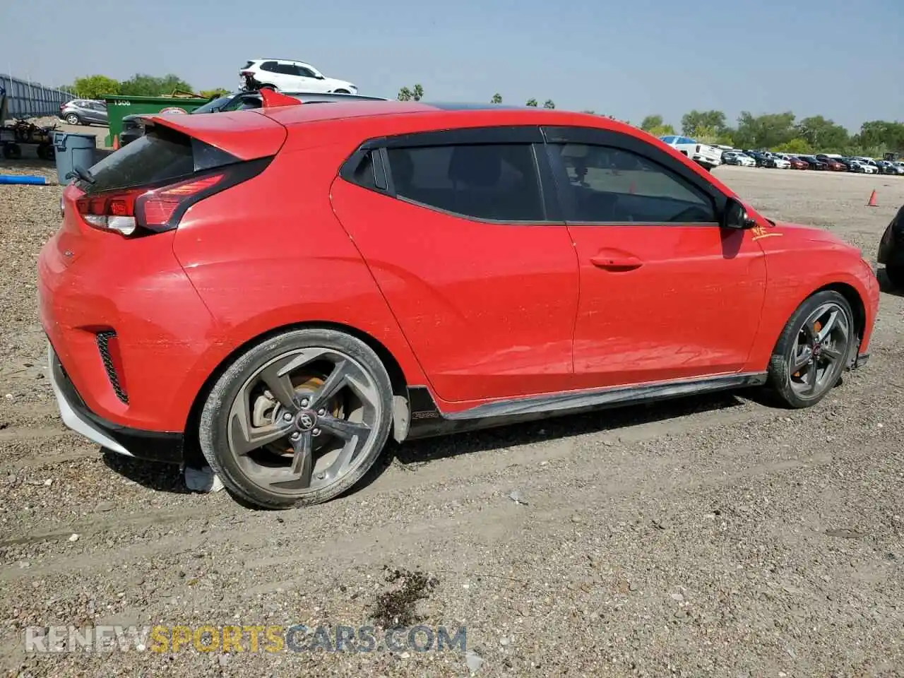 3 Photograph of a damaged car KMHTH6AB3LU027646 HYUNDAI VELOSTER 2020