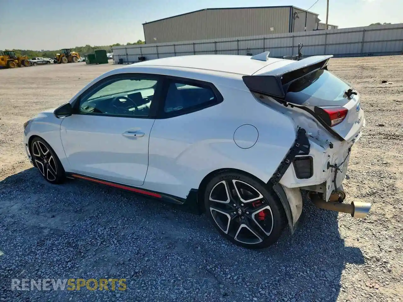 2 Photograph of a damaged car KMHT36AH1MU008713 HYUNDAI VELOSTER 2021