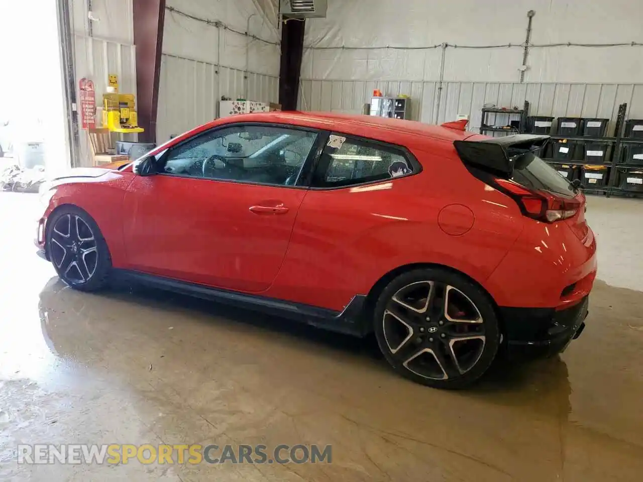 2 Photograph of a damaged car KMHT36AH7MU010210 HYUNDAI VELOSTER 2021