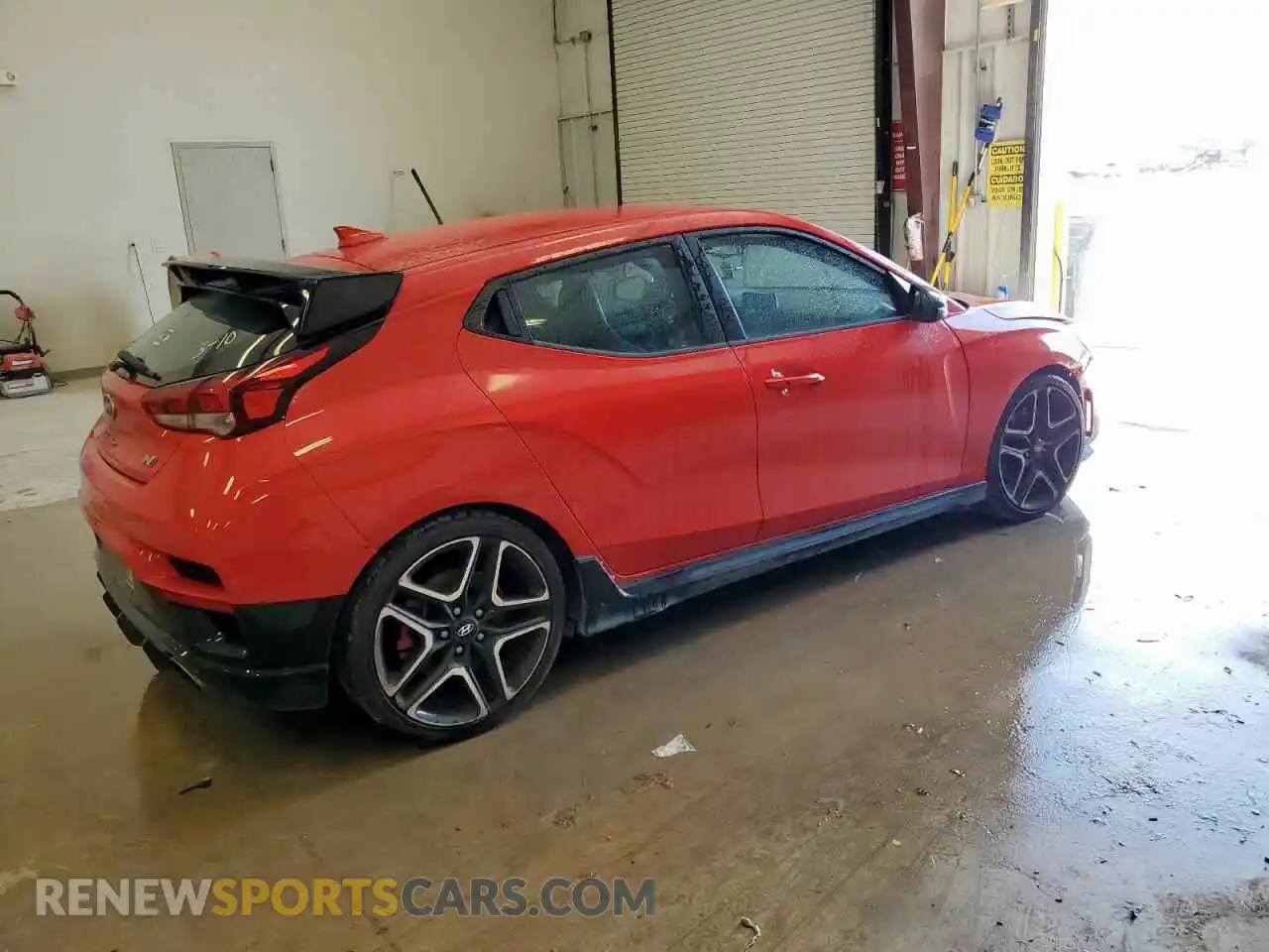3 Photograph of a damaged car KMHT36AH7MU010210 HYUNDAI VELOSTER 2021